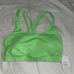 Lululemon Athletica Bright Green Energy Bra